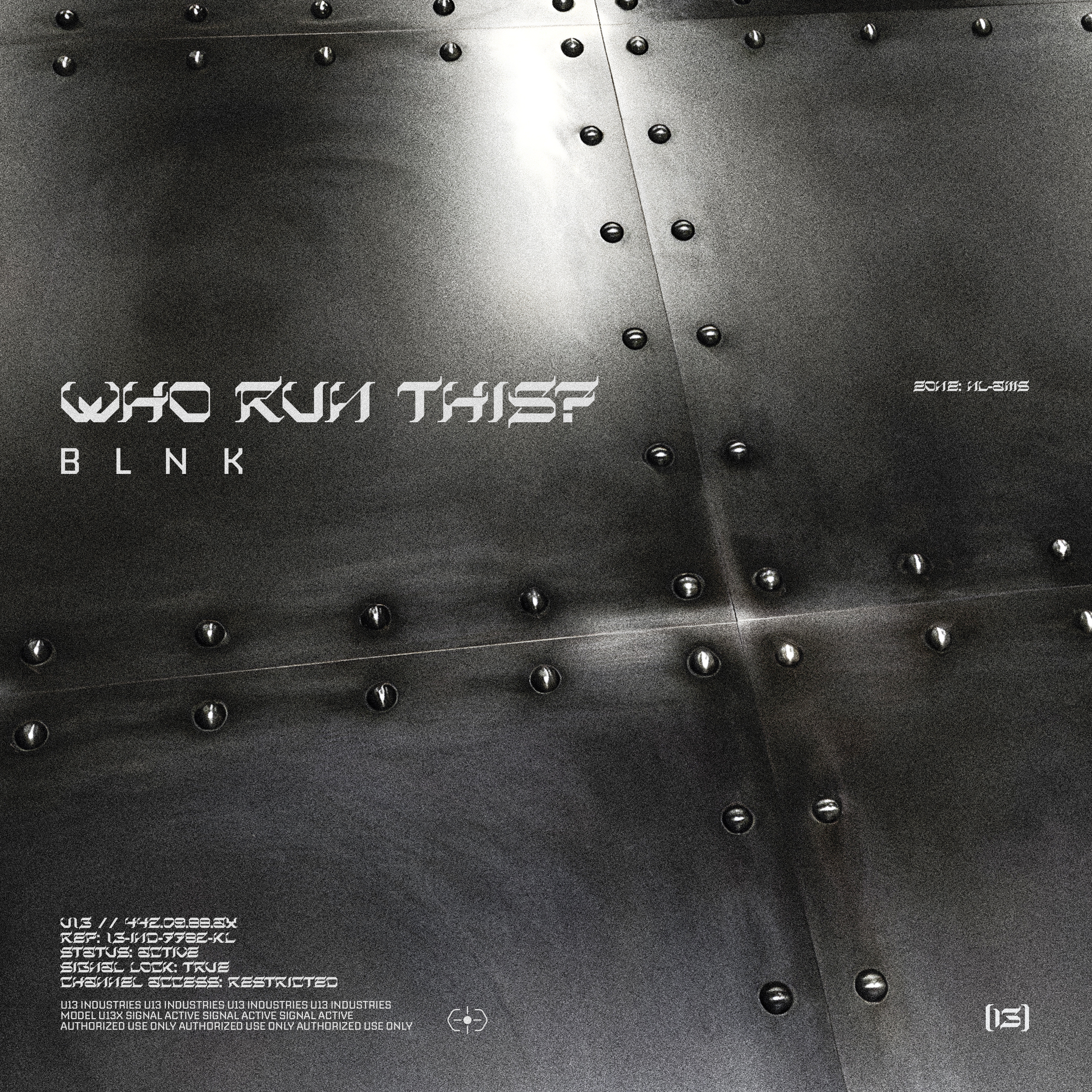 WHO RUN THIS? cover